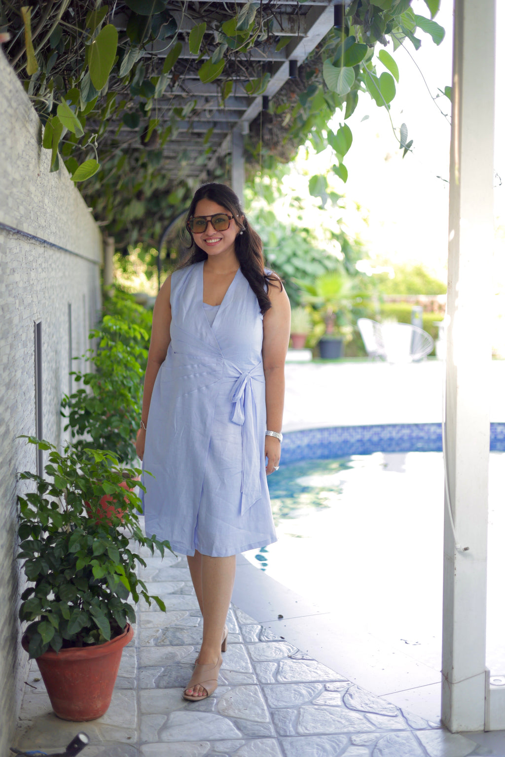 SERENITY WRAP DRESS