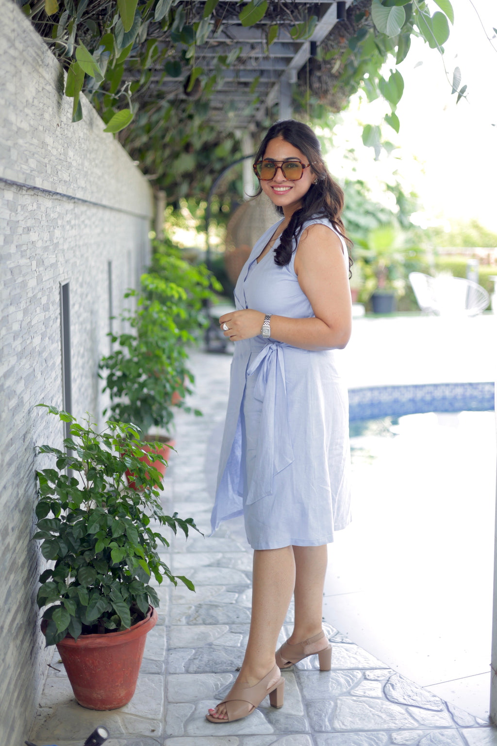 SERENITY WRAP DRESS