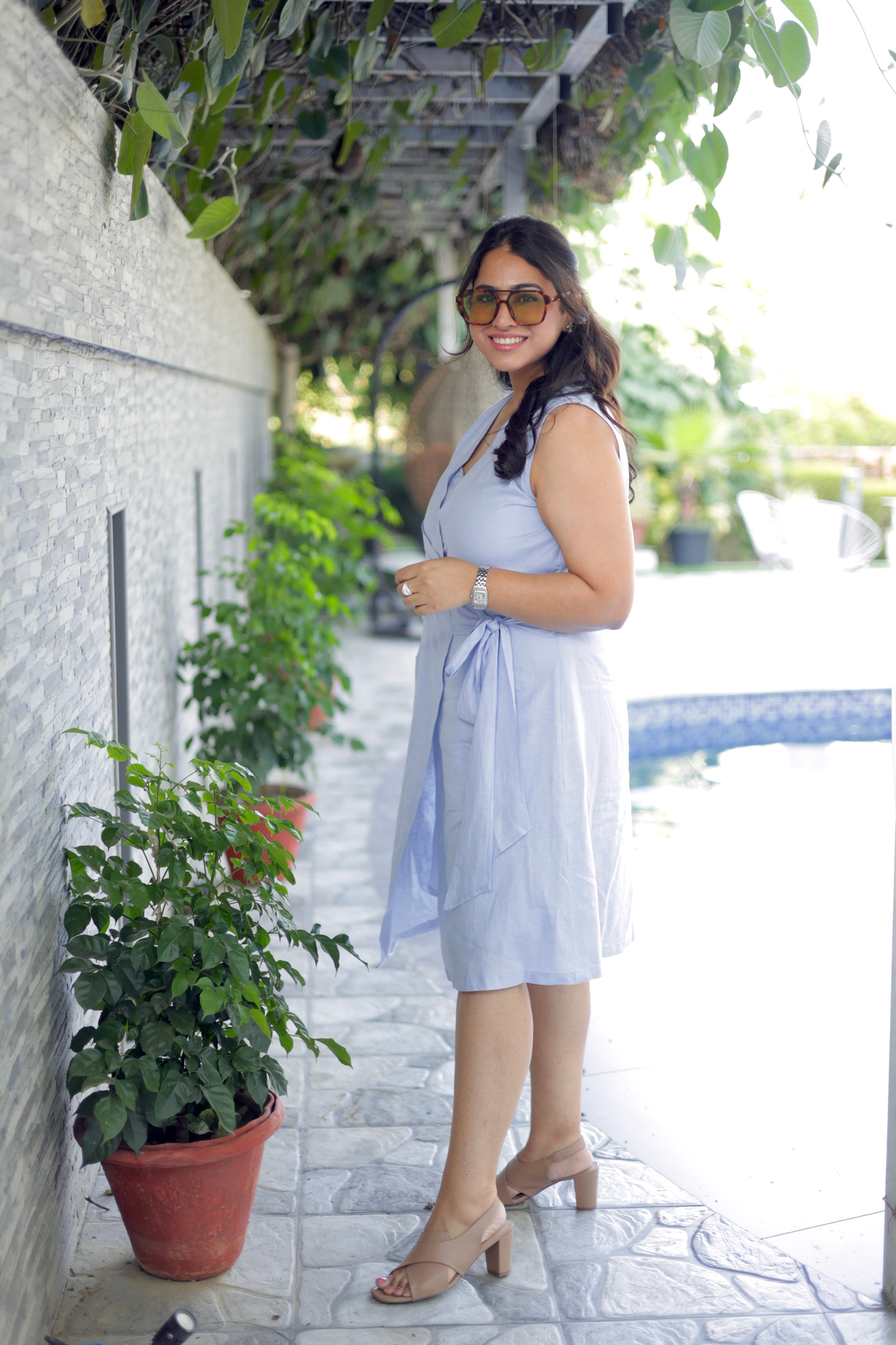 SERENITY WRAP DRESS