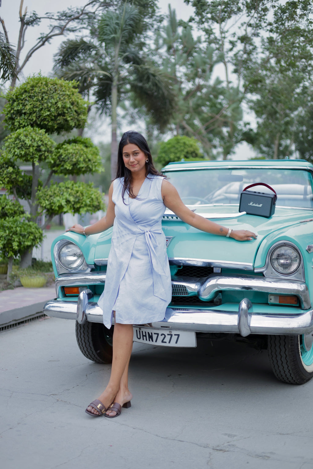 SERENITY WRAP DRESS