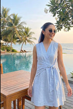 SERENITY WRAP DRESS